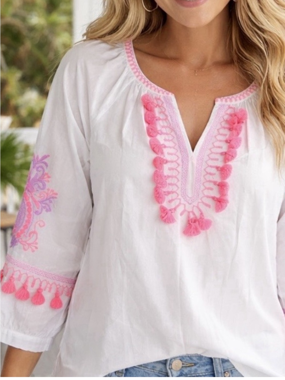 NEW Lilly Pulitzer Women Resort White
Kaydence Tunic Top Size XL